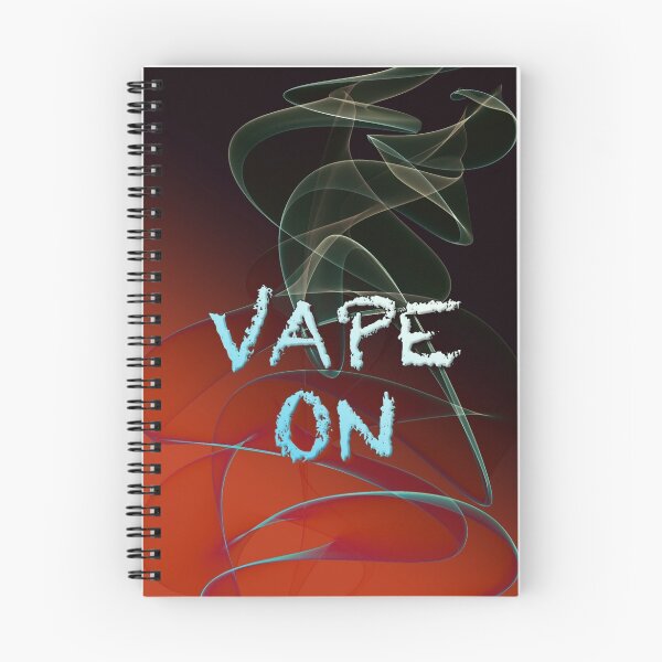 Artikelvorschau, Fluoreszierender roter schwarzer Rauch vape auf entworfen und verkauft von OCDesigns2.