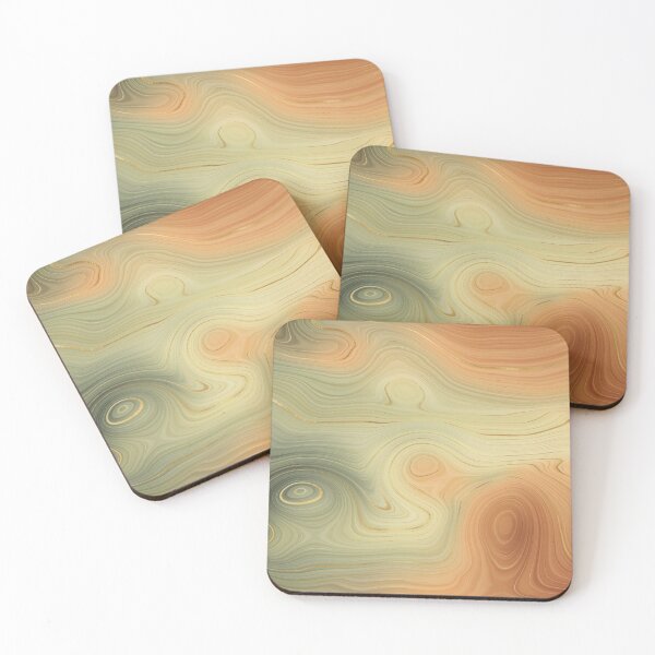 Item preview, Strata in green, orange, red, and gold designed and sold by AnnieHochmann.