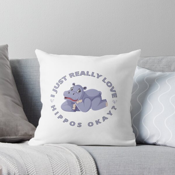Item preview, I Just Really Love Hippos Okay : Hippo Lover Gift designed and sold by Demhart28.