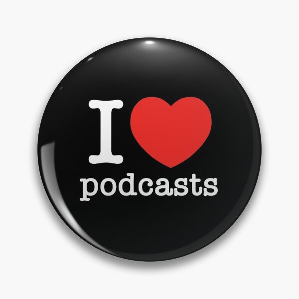 Item preview, Me encantan los podcasts con texto genial en la camiseta o cualquier otro accesorio designed and sold by CaptainWheels.