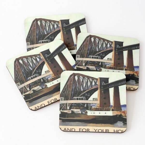 Item preview, retro classic Scotland for your Holidays poster designed and sold by CorasPosters.