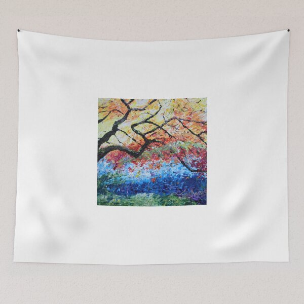Item preview, Yellow Japanese Maple designed and sold by CanvasandSoul.