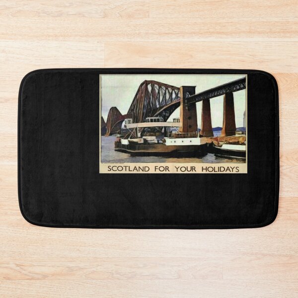 Item preview, retro classic Scotland for your Holidays poster designed and sold by CorasPosters.