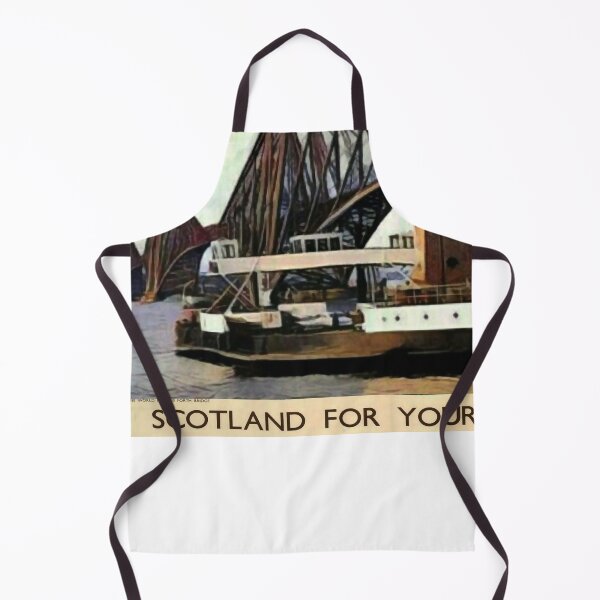 Item preview, retro classic Scotland for your Holidays poster designed and sold by CorasPosters.