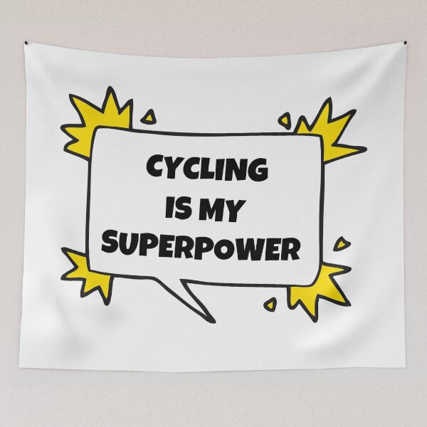 Item preview, Cycling is my superpower designed and sold by TheGreenGoat.