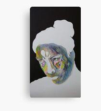 Paper Portrait Canvas Print