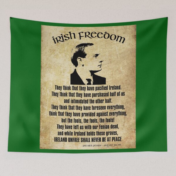 Item preview, Ireland Unfree Shall Never Be at Peace designed and sold by -Ireland-.