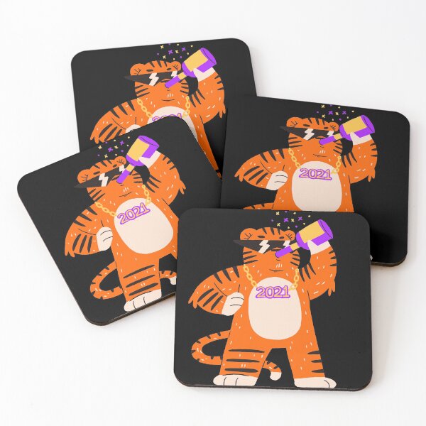 Item preview, Tiger Drunk designed and sold by Cartoon-animals.