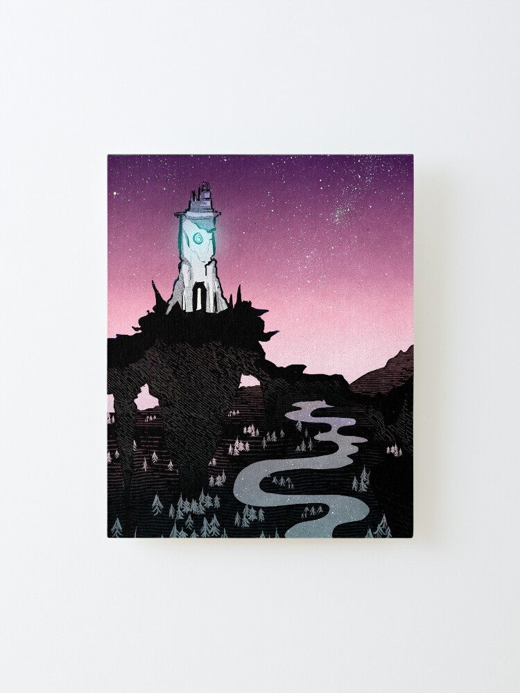 Alternate view of Idyllshire, the Dravanian Hinterlands Mounted Print