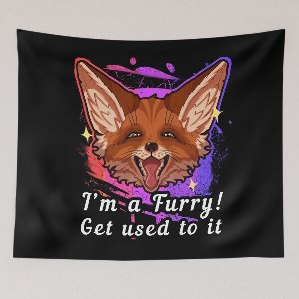 Item preview, I'm A Furry Get Used To It Pride designed and sold by VHusky.
