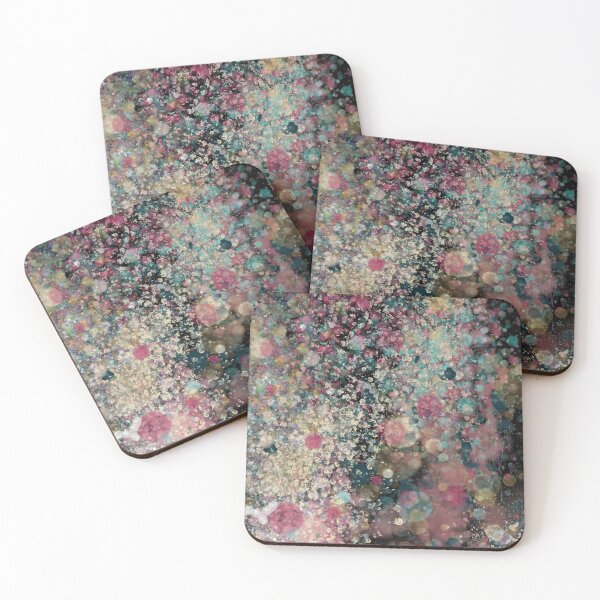 Item preview, Abstract Painting 082920.3, Dark Rainy Bokeh designed and sold by Kristi Duggins.