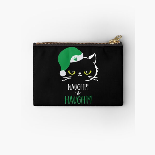 Item preview, Naughty & Haughty- Funny Royal Cat in Santa's Hat  designed and sold by HeraAndKosmos.