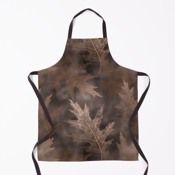 Item preview, Brown oak leaves, shimmering designed and sold by AnnieHochmann.