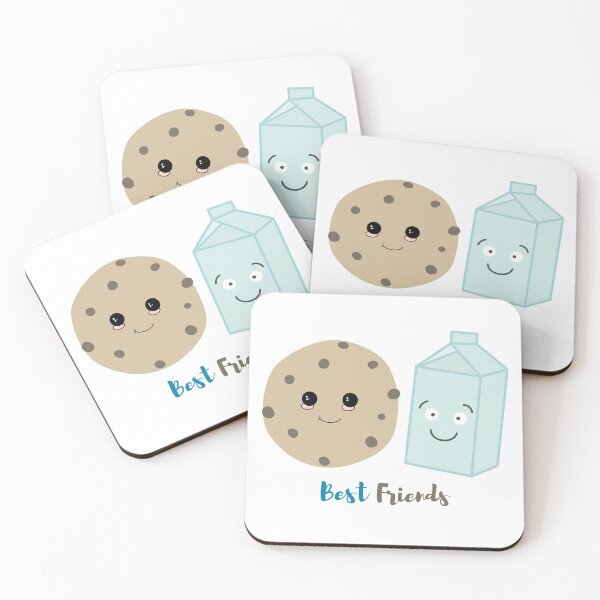 Item preview, Milk And Cookie: Best Friends...Cute designed and sold by Christeena-.