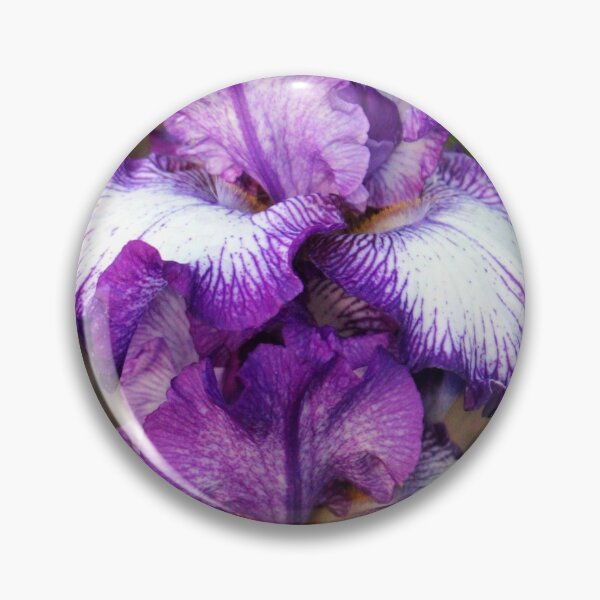 Item preview, Purple And White Iris designed and sold by Cynthia48.