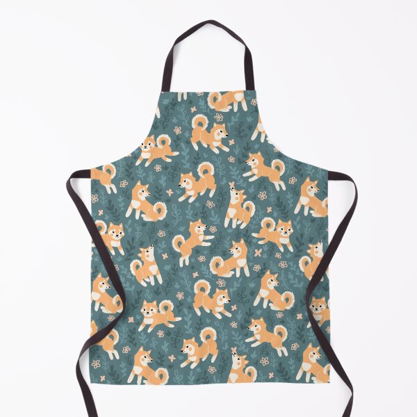 Item preview, Playful Shiba Inu Pattern designed and sold by DeKoro.