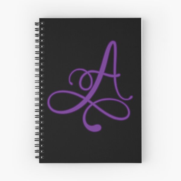 Item preview, Monogrammed Letter A in Purple designed and sold by PurpleAdventure.