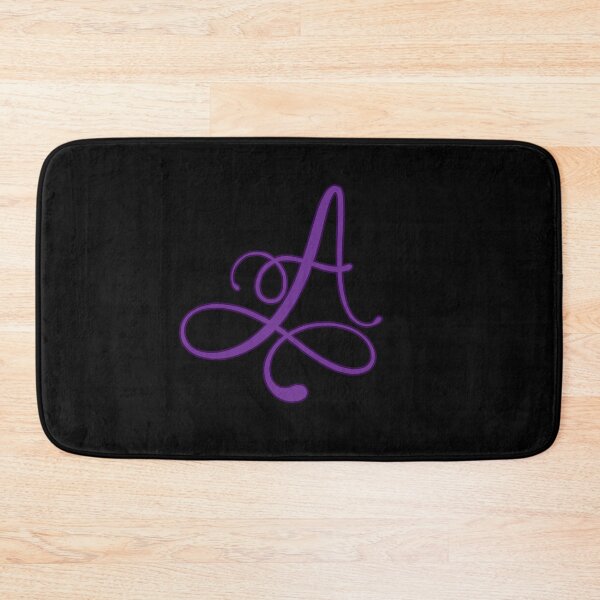 Item preview, Monogrammed Letter A in Purple designed and sold by PurpleAdventure.