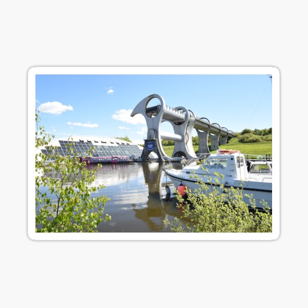 The Falkirk Wheel , Falkirk , Scotland Sticker