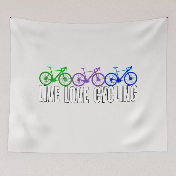 Item preview, Live Love Cycling  designed and sold by JAZTshirt.