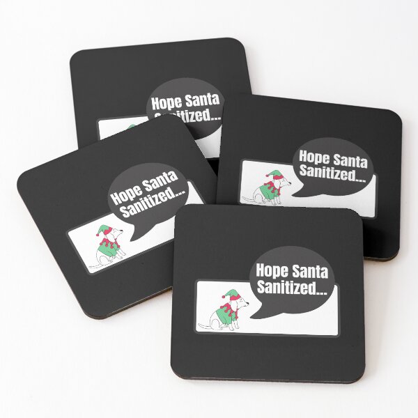 Item preview, Doggy: Hope Santa Sanitized? designed and sold by Nxt-Lvl-Awesome.