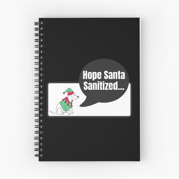 Item preview, Doggy: Hope Santa Sanitized? designed and sold by Nxt-Lvl-Awesome.