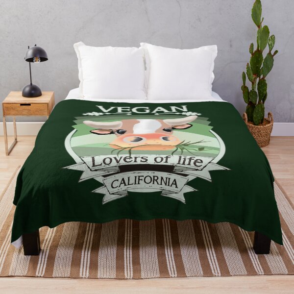 Item preview, Vegan - Lovers of life - California (light lettering) designed and sold by Arteria Mix.