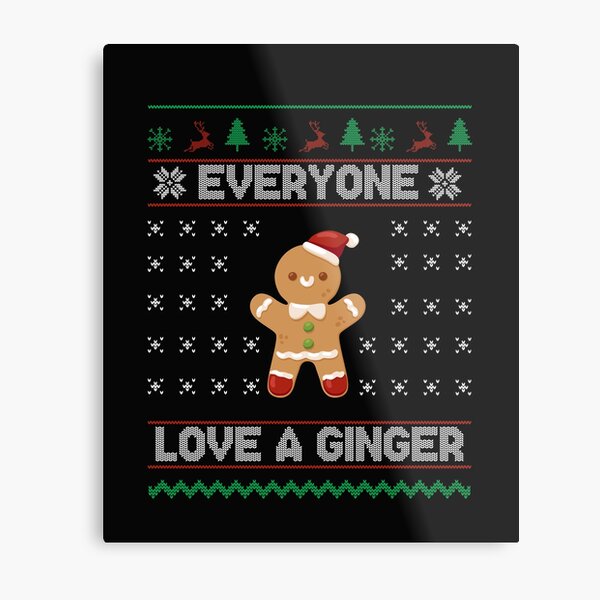 Item preview, EVERYONE LOVE MERRY CHRISTMAS A GINGER  designed and sold by JohnNPeters.