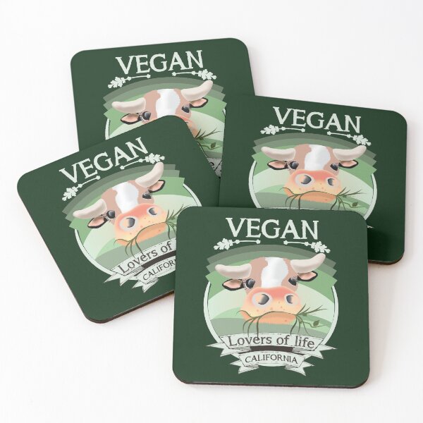 Item preview, Vegan - Lovers of life - California (light lettering) designed and sold by Arteria Mix.