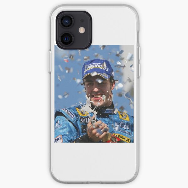 Fernando Alonso Renault Funda blanda para iPhone