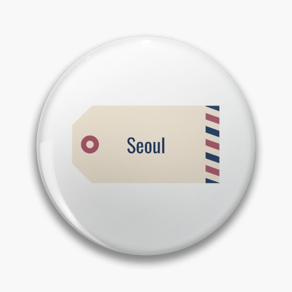 Artikelvorschau, Seoul Tag entworfen und verkauft von CityCollection.