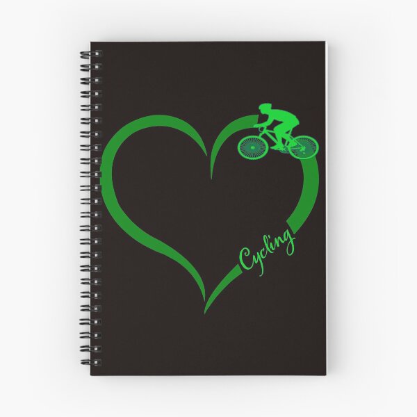 Item preview, love cycling heart designed and sold by JAZTshirt.
