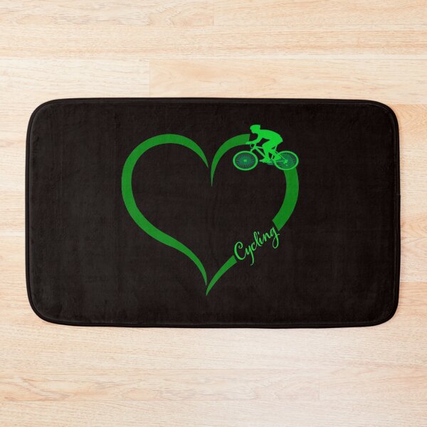 Item preview, love cycling heart designed and sold by JAZTshirt.