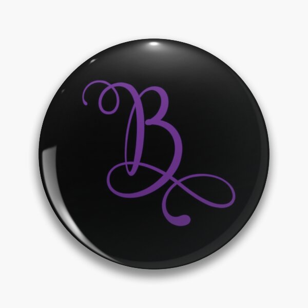 Item preview, Monogrammed Letter B in Purple designed and sold by PurpleAdventure.