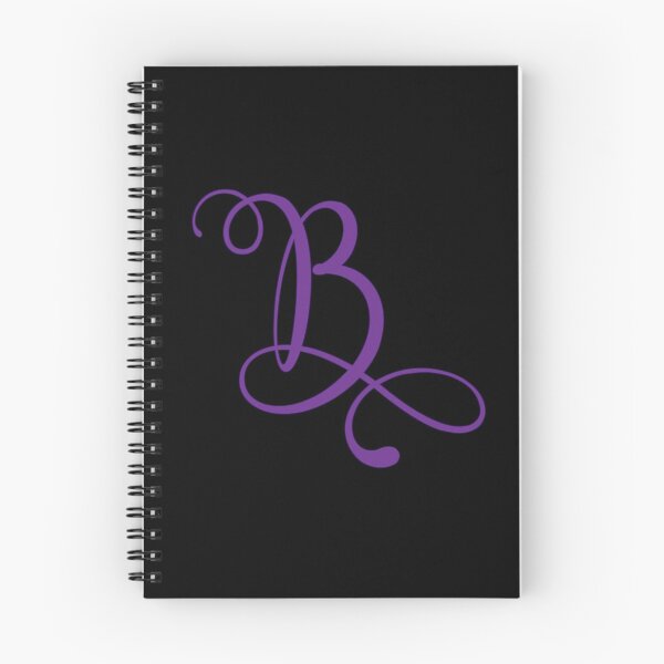 Item preview, Monogrammed Letter B in Purple designed and sold by PurpleAdventure.