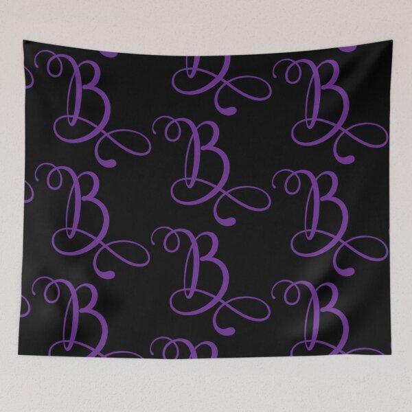 Item preview, Monogrammed Letter B in Purple designed and sold by PurpleAdventure.