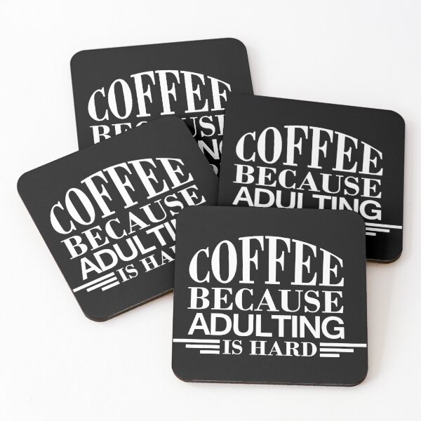 Item preview, Coffee Because Adulting Is Hard designed and sold by IrisDesign20.