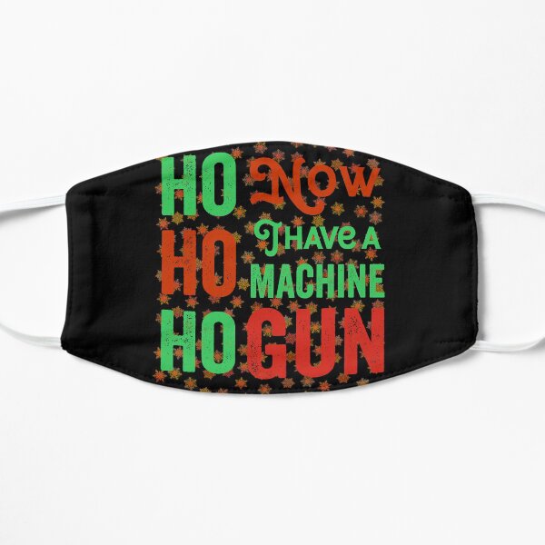Ho ho ho now i have a machine gun - Die Hard Xmas Jumper for holiday party lovers Mask