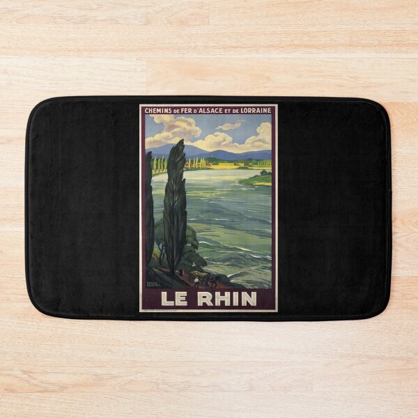 Item preview, retro classic Rhin poster designed and sold by CorasPosters.