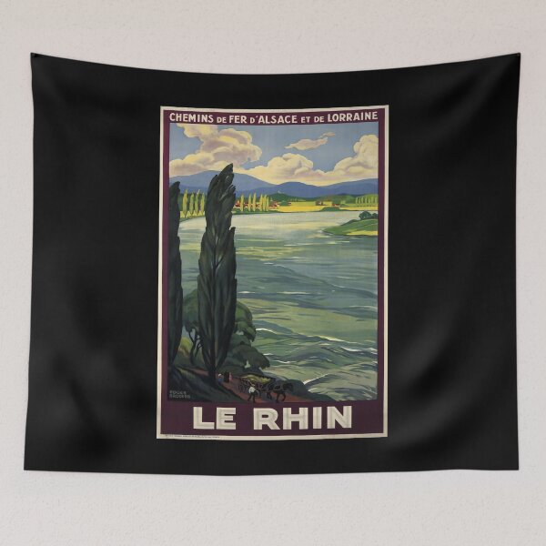 Item preview, retro classic Rhin poster designed and sold by CorasPosters.