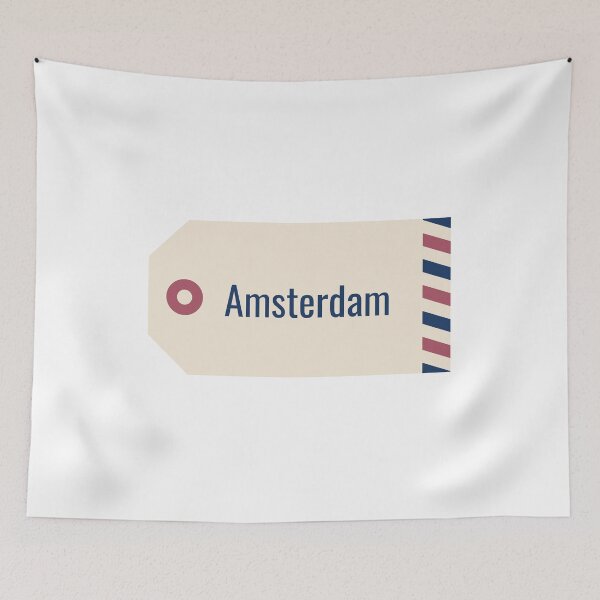 Artikelvorschau, Amsterdam Tag entworfen und verkauft von CityCollection.