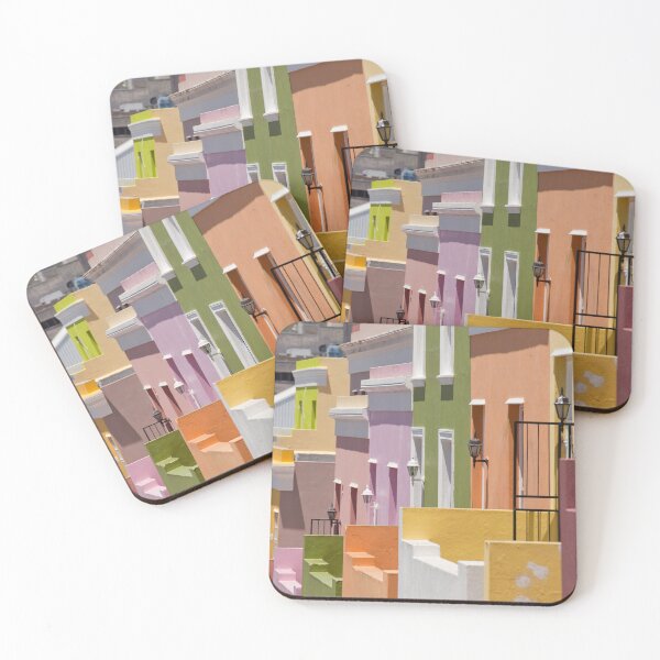 Item preview, colorful houses in Bo-Kaap, Cape Town designed and sold by reisefoto.