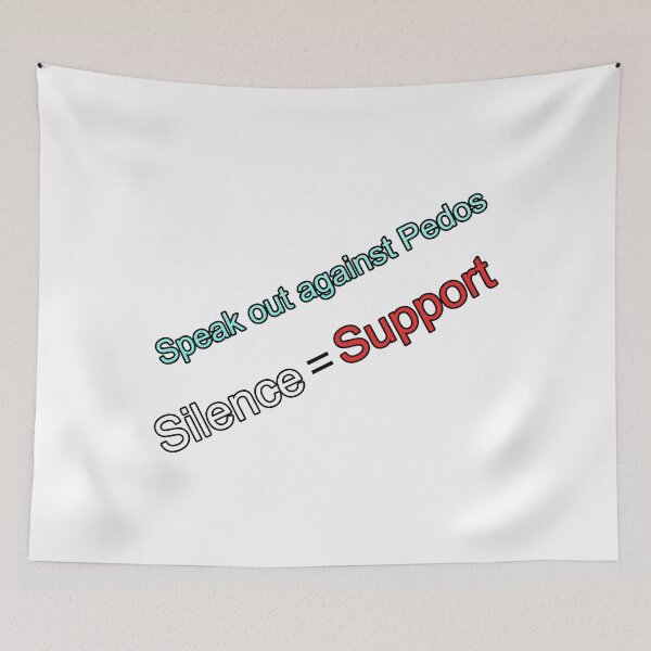 Item preview, Speak out against Pedophilia designed and sold by 7-Ancestors.
