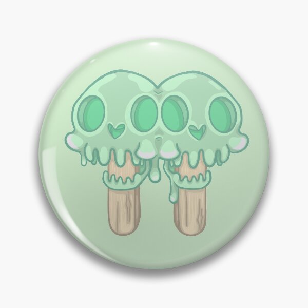 Artikelvorschau, Grün verbundener SkullPop entworfen und verkauft von Rat Pup.