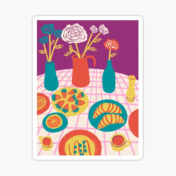 Brunch Table Sticker