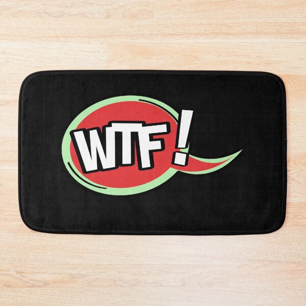 Item preview, WTF! Comic Cartoon Bubble Speech Gift designed and sold by nouvinamed.