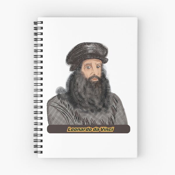Item preview, Leonardo da Vinci portrait  | Leonardo da Vinci poster  designed and sold by KARTICK DUTTA.