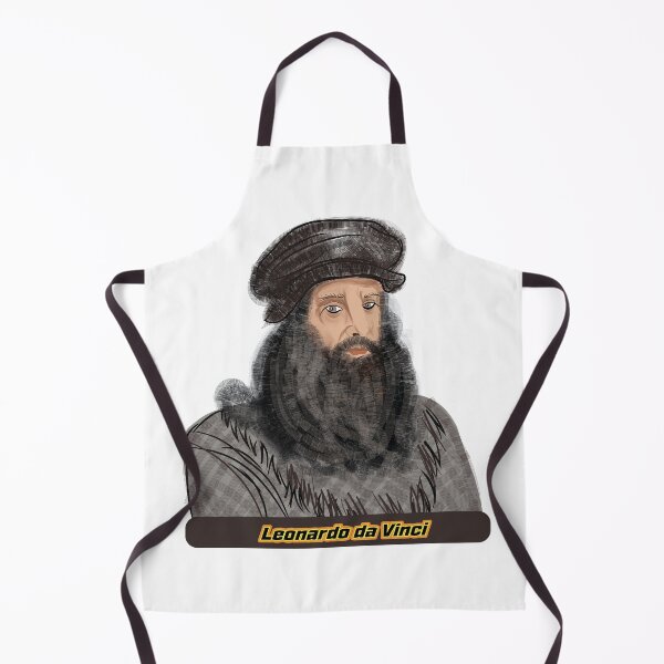 Item preview, Leonardo da Vinci portrait  | Leonardo da Vinci poster  designed and sold by KARTICK DUTTA.
