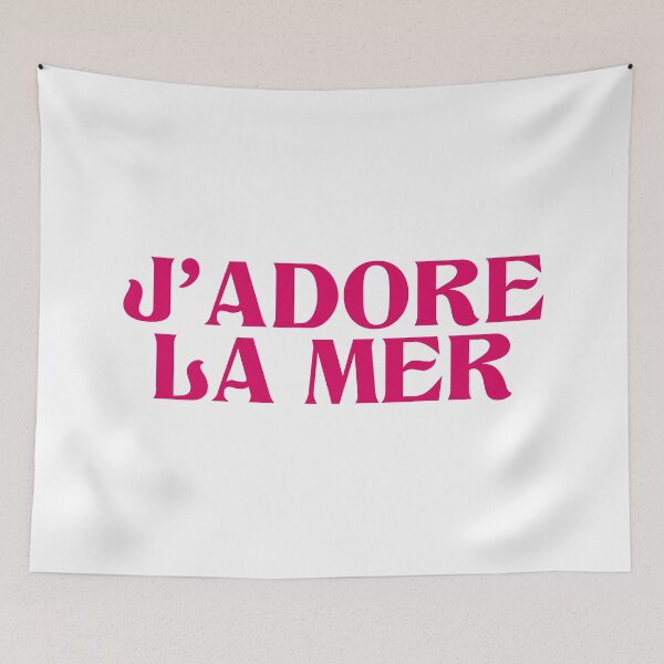 Item preview, Jadore la mer pink designed and sold by RafaTakami.
