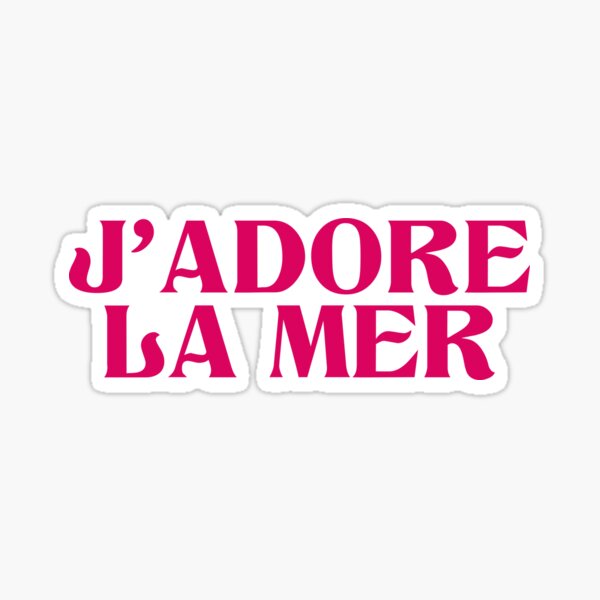 Item preview, Jadore la mer pink designed and sold by RafaTakami.